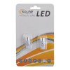 LED ��������� Solar 12V T10 W2.1x9.5d 1SMD 1W white, 2��