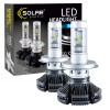 LED ��������� Solar H4 12/24V 6000Lm 50W ZES Chip