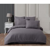 ��� HOBBY Premium Sateen 300TC STRIPE Gri ���� 200*220/2*50*70+2*70*70