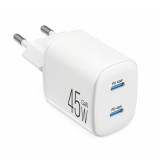 ��������� �������� ������� Brevia ePowerGaN PD45W 2xUSB-C ����