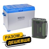 ����������� ������������ Brevia 40� 22420 + ���������� ������� ������� Brevia ePower 96Ah green