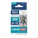 LED ��������� Brevia PowerPro P21W 350Lm 14x2835SMD 12/24V CANbus, 2��