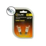 LED ��������� Solar 12V T8.5 BA9S SMD 1W+Lens white 2��
