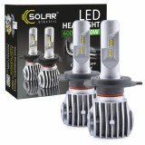LED ��������� Solar H4 12/24V 6500K 6000Lm 40W Cree Chip