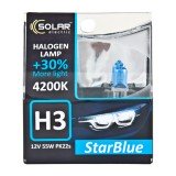 ���������� ����� Solar H3 12V 55W PK22s StarBlue 4200K, SET