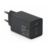 ��������� �������� ������� Brevia ePowerGaN PD65W 2xUSB-C+USB-A ������